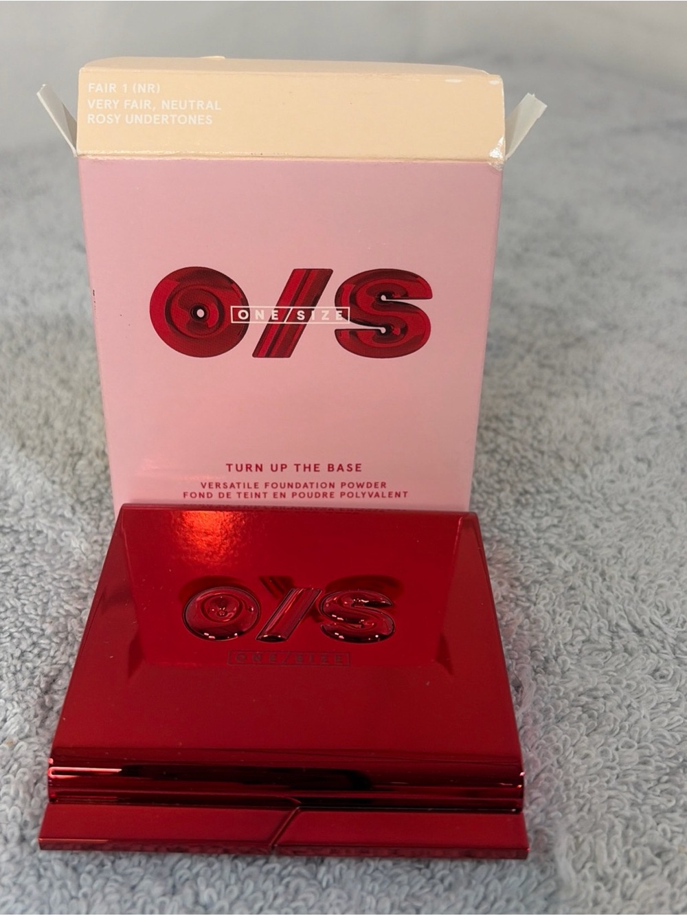 ONE/SIZE Turn Up The Base Foundation Powder. Fair 1 (NR) BNIB stock#EC0098